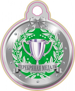 МЕДАЛЬ СЕРЕБРЯННАЯ
