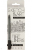 НАБОР КАПИЛЛЯРНЫХ РУЧЕК "SKETCH&ART" ЧЕРНЫЕ 4ШТ