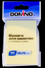 БЛОК 50*75ММ 100Л "DOMINO" ЖЕЛТЫЙ 