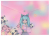 ПАПКА НА КНОПКЕ ЦВ А4 180МКМ "ANIME GIRL" 