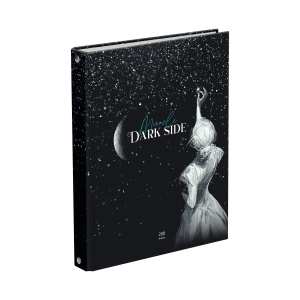 ТЕТРАДЬ НА КОЛЬЦАХ 200Л КЛЕТКА А5 "DARK MIRACLE" 