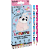КАРАНДАШИ ЦВЕТНЫЕ ПЛАСТИКОВЫЕ "PANDA" 12 ЦВ