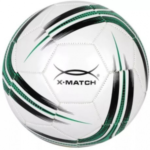 ИГРА МЯЧ "X-MATCH" ФУТБОЛЬНЫЙ РАЗМЕР 5 1 СЛОЙ PVC