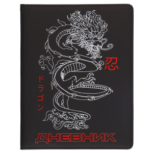 ДНЕВНИК УНИВЕРСАЛЬНЫЙ "DRAGON" ЦВЕТНОЙ СРЕЗ