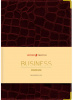 ЕЖЕДНЕВНИК А6 152Л BUSINESS PREMIUM "ГРАНД КРОКО" БОРДО