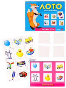 ИГРА ЛОТО "ДЕТСКОЕ ЛОТО"