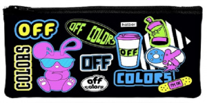 ПЕНАЛ МЯГКИЙ ПЛОСКИЙ "OFF COLORS" 20,5*11СМ