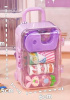 НАБОР ДЕКОРАТИВНЫХ ЛЕНТ С ДИСПЕНСЕРОМ DIY "SUITE CASE" PURPLE