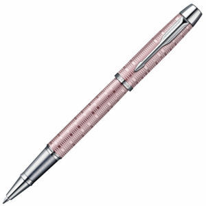 РУЧКА ПОДАРОЧНАЯ РОЛЛЕР ЧЕРНАЯ PARKER "IM PREMIUM" PINK PEARL ЦВЕТ КОРПУСА РОЗОВЫЙ В КАРТОННОМ ФУТЛЯРЕ