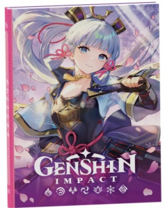 ЗАПИСНАЯ КНИГА "GENSHIN IMPACT" С НАКЛЕЙКАМИ