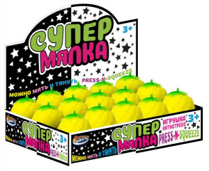 ИГРУШКА АНТИСТРЕСС МЯЛКА "АНАНАС С МУКОЙ"