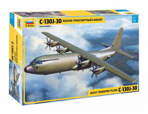 МОДЕЛЬ СБОРНАЯ "АМЕРИКАНСКИЙ ВОЕННО-ТРАНСПОРТНЫЙ САМОЛЕТ С-130J-30"