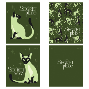 ТЕТРАДЬ 48Л КЛЕТКА "SECRET PLASE"