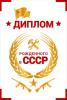 ДИПЛОМ А5 "РОЖДЕННОГО В СССР"