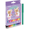 ФЛОМАСТЕРЫ "TEDDY BEAR" 12ЦВ