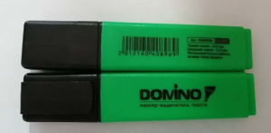 МАРКЕР ТЕКСТОВЫДЕЛИТЕЛЬ DOMINO D-501 ЗЕЛЕНЫЙ NEW