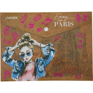 ПАПКА НА КНОПКЕ ЦВ А5 180МКМ "EMMY IN PARIS" 