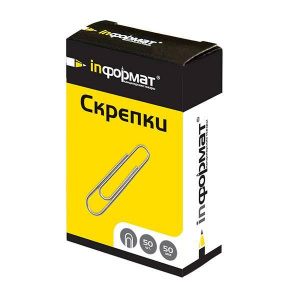 СКРЕПКИ 50ММ INFORMAT 50Ш/У
