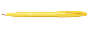 РУЧКА КАПИЛЛЯРНАЯ PENTEL SIGN PEN 2.0ММ ЖЕЛТАЯ