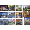 НАБОР ДЛЯ ТВОРЧЕСТВА АЛМАЗНАЯ МОЗАИКА "LANDSCAPES" 40*50СМ