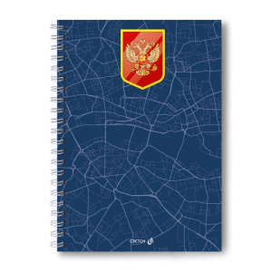 ТЕТРАДЬ 80Л КЛЕТКА "КАРТА"