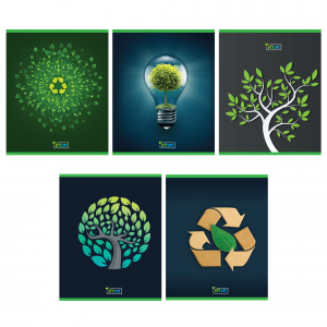 ТЕТРАДЬ 96Л КЛЕТКА "ECO LIFE"