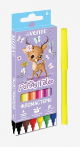ФЛОМАСТЕРЫ "FUNNY TALES" 6ЦВ