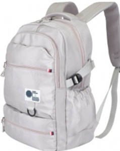 РЮКЗАК МОЛОДЕЖНЫЙ "SANVERO" BP23002 СЕРЫЙ 43*32*22СМ