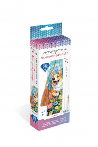 АЛМАЗНАЯ ЗАКЛАДКА 4.5*15 СМ "КОРГИ"