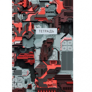 ТЕТРАДЬ 80Л ЛИНИЯ А4 LISTOFF "МИКРОСХЕМЫ"