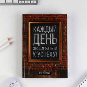 ЕЖЕДНЕВНИК А5 "КАЖДЫЙ ДЕНЬ" 80 ЛИСТОВ 145х205ММ 