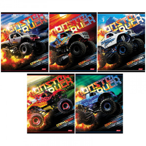 ТЕТРАДЬ 24Л КЛЕТКА "MONSTER TRUCK "