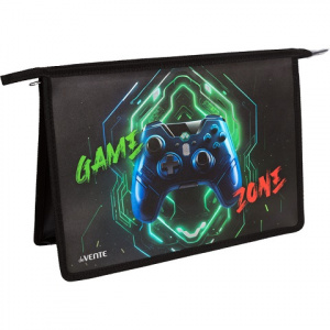 ПАПКА ДЛЯ ТЕТРАДЕЙ НА МОЛНИИ А4 "GAMER " ПЛАСТИК 33*23*10СМ