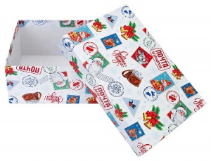КОРОБКА ДЛЯ УПАКОВКИ ПОДАРКА ПРЯМОУГ 17*11*6СМ MILAND