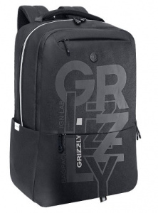 РЮКЗАК МОЛОДЕЖНЫЙ GRIZZLY RU-537-3 /5 ТЕМНО-СЕРЫЙ 43*29*15СМ
