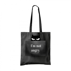 СУМКА-ШОППЕР "NOT ANGRY" 35*40СМ