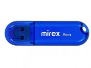 КАРТА ПАМЯТИ MIREX 8Gb "CANDY BLUE" СИНЯЯ