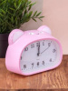ЧАСЫ БУДИЛЬНИК "CUTE ANIMAL" PINK