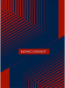 ЗАПИСНАЯ КНИГА А6 160Л PROF-PRESS СИНЕ-КРАСНЫЙ УЗОР