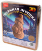 СБОРНАЯ МОДЕЛЬ ОБЪЕМНАЯ ИГРУШКА "СНЕГОВИК"