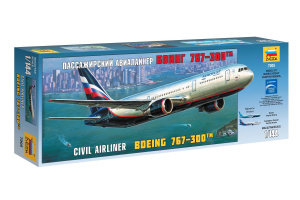 МОДЕЛЬ СБОРНАЯ "САМОЛЕТ БОИНГ 767-300"