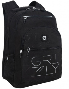 РЮКЗАК МОЛОДЕЖНЫЙ GRIZZLY RU-531-3 /1 ЧЕРНЫЙ-КРАСНЫЙ 43*31*20СМ