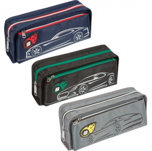 ПЕНАЛ МЯГКИЙ "SUPER CAR" 21*9*5,5 СМ  
