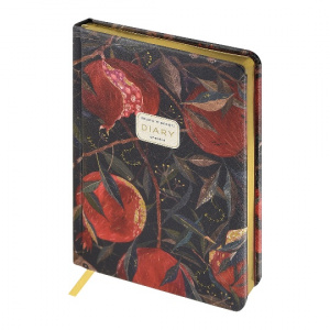 ЕЖЕДНЕВНИК А5+ BV "FLORA. ГРАНАТ" 120Л
