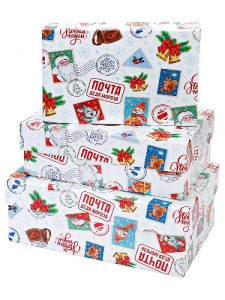КОРОБКА ДЛЯ УПАКОВКИ ПОДАРКА ПРЯМОУГ 19*12*7,5СМ MILAND