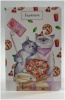 БЛОКНОТ СКОБА А6 40Л ЛИ SWEET CAT SHOP КОТЫ И ПИЦЦА