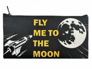 ПЕНАЛ КОСМЕТИЧКА 20,5*10,8СМ "FLY ME TO THE MOON" 
