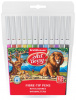 ФЛОМАСТЕРЫ "EASY WASHABLE" 12ЦВ  