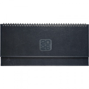 ЕЖЕНЕДЕЛЬНИК ПЛАНИНГ ГОРИЗОНТАЛЬНЫЙ 2026 64Л "BRAVO" СИНИЙ