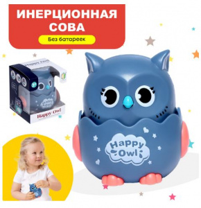 ИГРУШКА ЗАВОДНАЯ "СОВА" МИКС